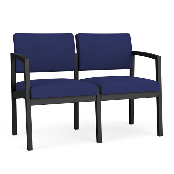 Lesro Lenox 2 Seat Tandem Seating W/ No Center Arm, 43.5 in W 24.5 in L 32 in H LS2101 - main